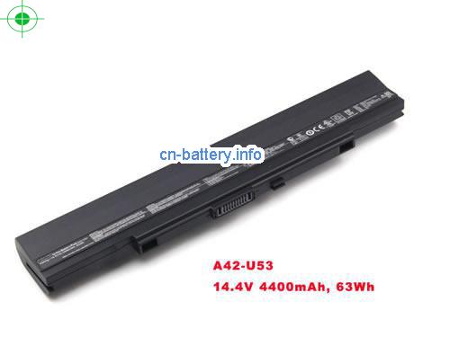 原厂 A42-u53 A41-u53 A32-u53 电池  Asus U43 U52 U53 系列 笔记本电脑 8-cell 