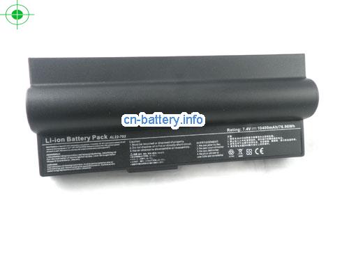 7.4V ASUS EEE PC 900-W017 Battery 10400mAh