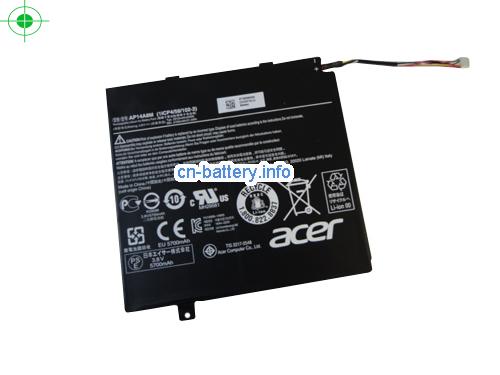 3.8V ACER SWITCH 10E SW3-013-187B Battery 5910mAh