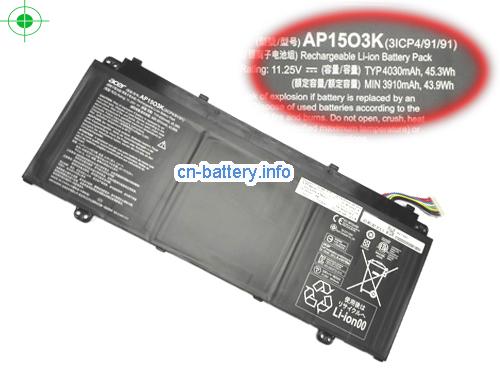 11.25V ACER ASPIRE S5-371T-57WW Battery 4030mAh