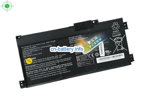 11.55V THUNDEROBOT 911MT Battery 4550mAh