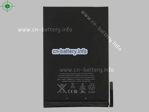 3.72V APPLE IPAD MINI 1ST GEN Battery 4440mAh