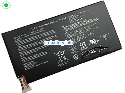 3.75V ASUS EE PAD TF500 Battery 5070mAh