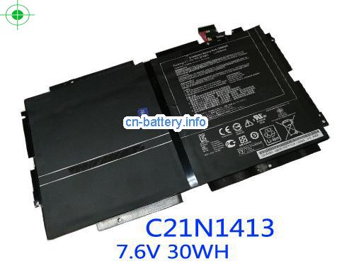 Asus C21n1413 电池  Transformer Book T300 T300a 7.6v 