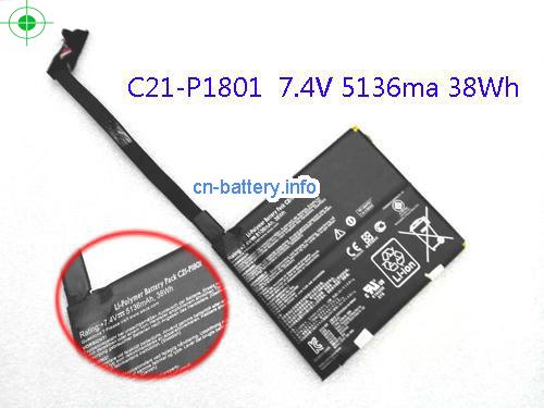 7.4V ASUS TRANSFORMER AIO P1801-T-B003M Battery 5136mAh