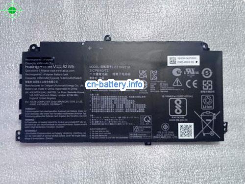 11.55V ASUS C31N2210 电池 4550mAh, 52Wh 