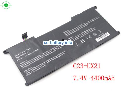 7.4V ASUS UX21E-KX008V Battery 4800mAh