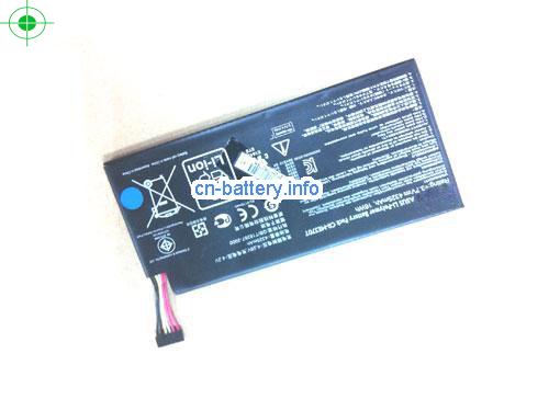 3.7V ASUS CLL-ME37OT 电池 4325mAh, 16Wh 