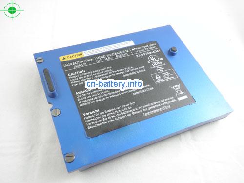 Clevo D900tbat-12 87-d9tas-4d61 电池  Portanote D900 D900k 系列 笔记本电脑 6600mah 12-cell Blue 