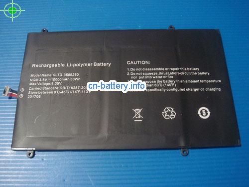 可充电 Cltd-3585280 电池 Li-polymer 3.8v 10000mah  Chuwi 