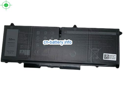 15.2V DELL H4PVC 电池 3625mAh, 58Wh 