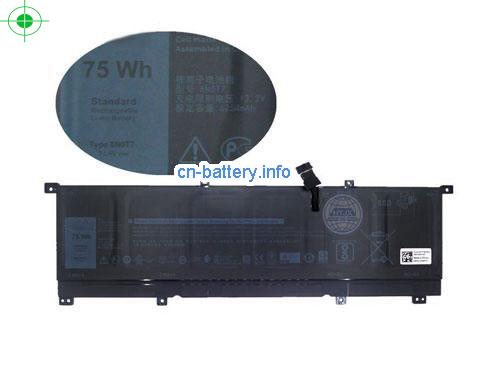 11.4V DELL 451-BCJQ 电池 6580mAh, 75Wh 