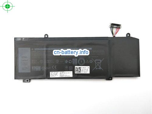 原厂 1f22n 电池  Dell Hywxj 15.2v Li-polymer 60wh 3750mah 