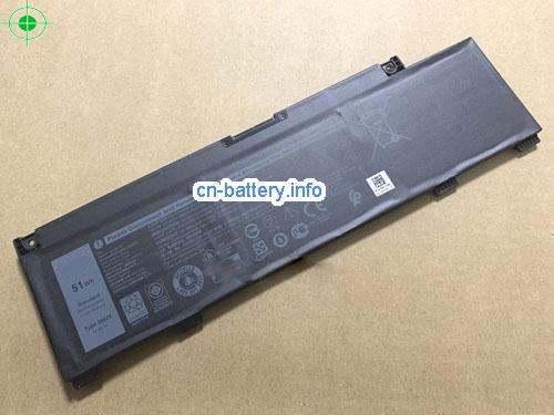 11.4V DELL 266J9 电池 4255mAh, 51Wh 