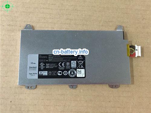 3.7V DELL J6PX6 电池 4320mAh, 16Wh 