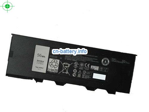 7.4V DELL 8G8GJ 电池 8000mAh, 56Wh 