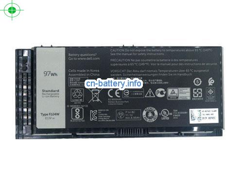 11.1V DELL 3DJH7 电池 8700mAh, 97Wh 