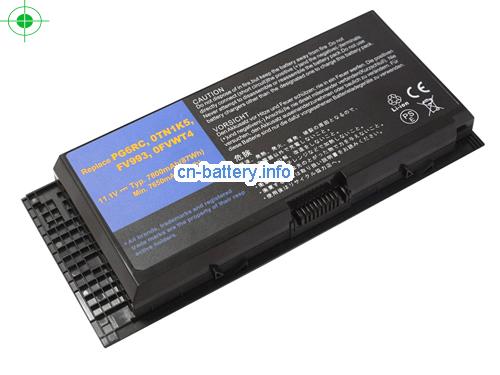 11.1V DELL 823F9 电池 7800mAh