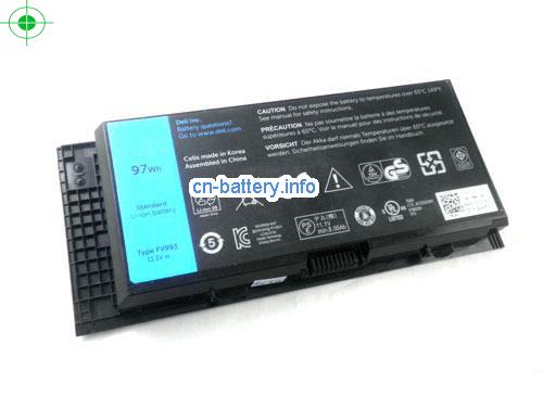 原厂 Fv993 Cn-0jhyp2 Jhyp2 312-1178 电池  Dell Precision M4600 M6600 93wh 