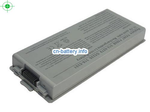 Dell Latitude D810 Precision M70 310-5351 C5331 F5608 G5226 Y4367 替代 电池 