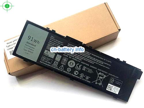 11.4V DELL 451-BBSB 电池 7950mAh, 91Wh 