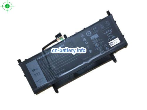 11.4V DELL TVKGH 电池 7334mAh, 88Wh 