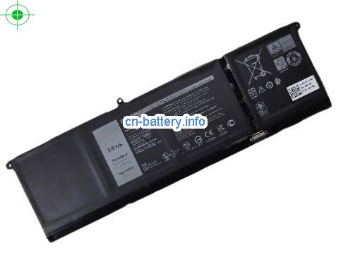 15V DELL TN70C 电池 3420mAh, 54Wh 