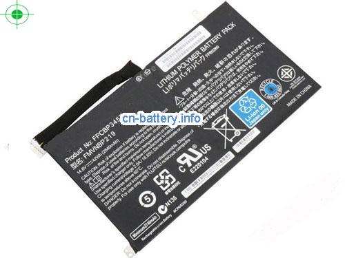 14.8V FUJITSU FMVNBP219 电池 2840mAh, 42Wh 