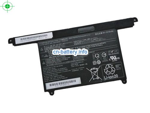 7.2V FUJITSU 2INP5/60/80 电池 3490mAh, 25Wh 