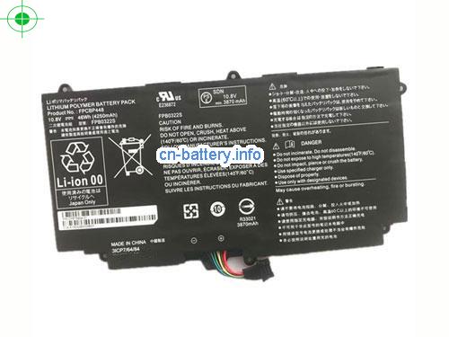 10.8V FUJITSU FPCBP448 电池 4250mAh, 46Wh 