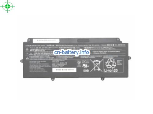 14.4V FUJITSU FPCBP536 电池 3490mAh, 50Wh 