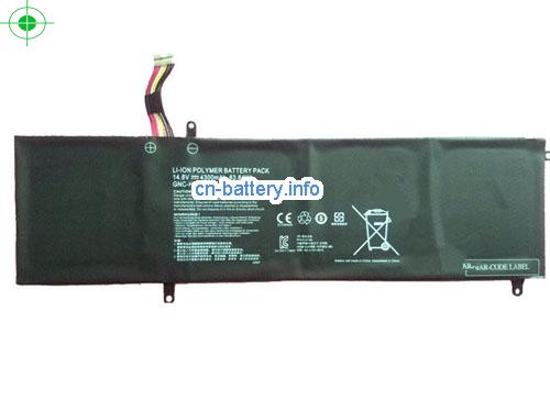 14.8V GIGABYTE GNCH40 电池 4300mAh, 64Wh 