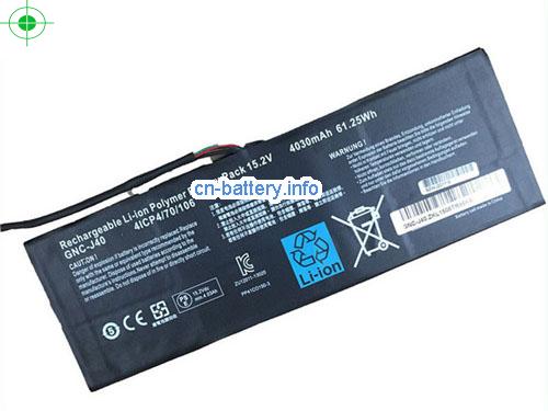 15.2V GIGABYTE GNCJ40 电池 4030mAh, 61Wh 