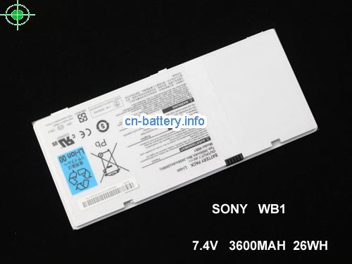 7.4V GIGABYTE WB1 电池 3450mAh, 26Wh 