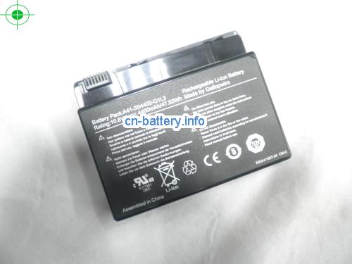 10.8V HASEE A41-3S4400-G1L3 电池 4400mAh, 47.52Wh 
