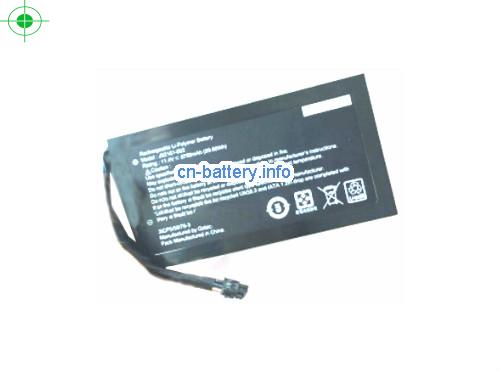 11.4V GETAC 3ICP5/55/76-3 电池 8760mAh, 99.86Wh 