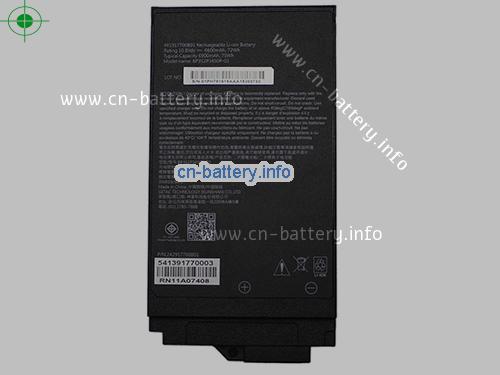 10.8V GETAC BP3S2P3450P-03 电池 6900mAh, 75Wh 