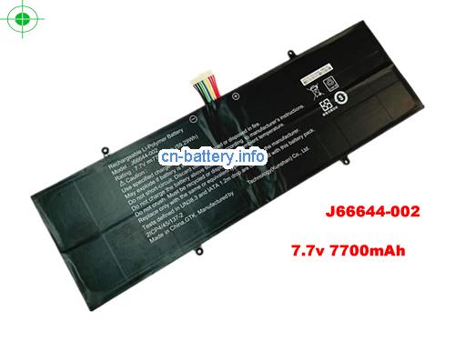 7.7V GETAC J66644-002 电池 7700mAh, 59.29Wh 