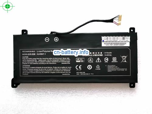 原厂 Getac Nl40bat-3 电池 3icp7/60/57 Li-polymer 11.4v 3175mah 36wh 