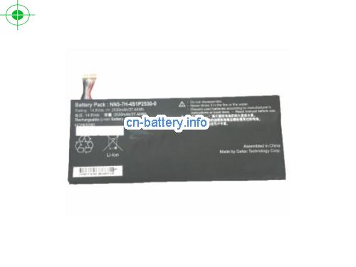 Getac Nn5-7h-4s1p2530-00 电池 Nn57h4s1p253000 Batteries 37.44wh 