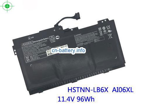 11.4V HP HSTNN-C86C 电池 7860mAh, 96Wh 