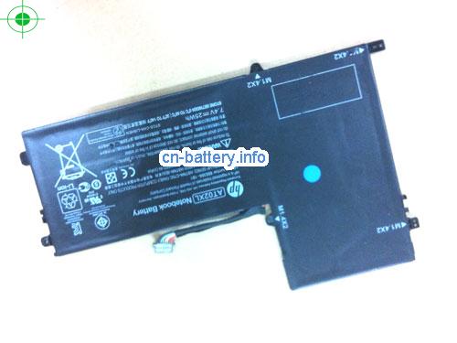 At02025xl 电池 Hp At02xl 笔记本电池 7.4v 25wh Black 