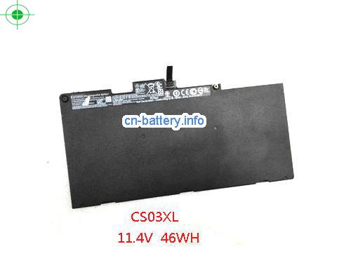 11.4V HP CS03XL 电池 46.5Wh