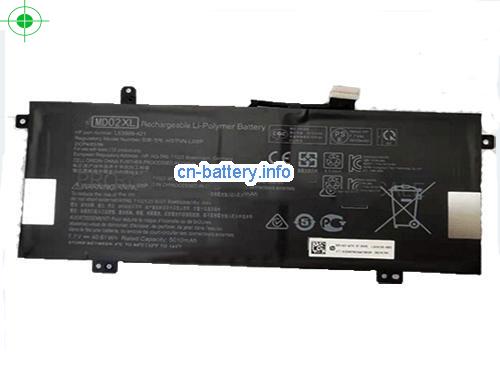 原厂 Hp Md02xl 电池 L63999-421 可充电 Li-polymer 40.61wh 