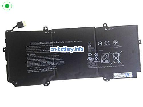 11.4V HP SD03045XL-PL 电池 3950mAh, 45Wh 
