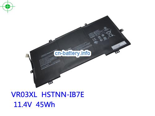 11.4V HP VR03045XL-PL 电池 3950mAh, 45Wh 