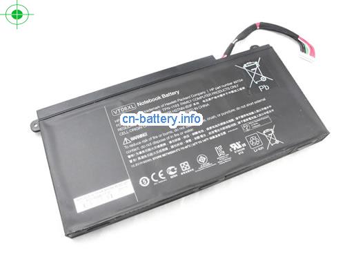 10.8V HP TPN-I103 电池 8200mAh, 86Wh 