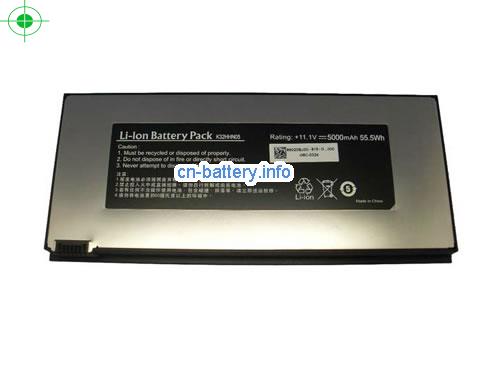 11.1V HAIER K32HHN05 电池 5000mAh, 55.5Wh 