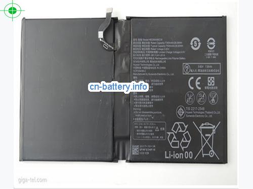 Hb2994i8ecw 电池 Huawei Li-polymer 3.82v 28.65wh 