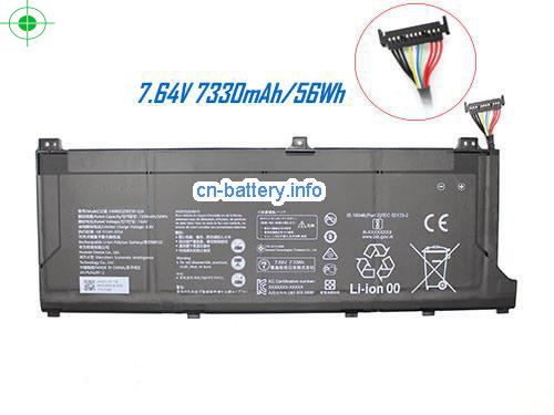 7.64V HUAWEI HB4692Z9ECW-22A 电池 7330mAh, 56Wh 
